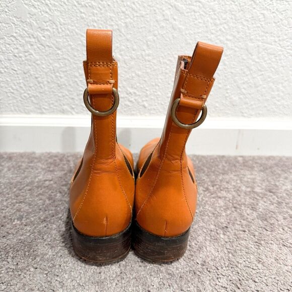 Cole Haan Boots Womens 10 B Chelsea Waterproof Brown Leather Classic Shoes Tan - Picture 5 of 11